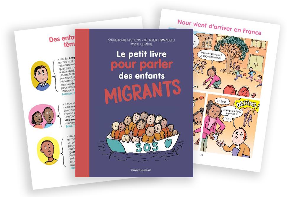 Le petit livre pour parler des enfants migrants